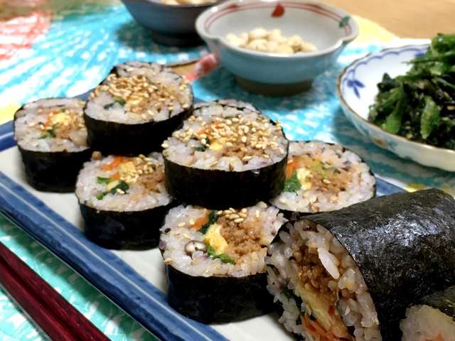 時短!簡単!韓国風海苔巻き・キンパ!